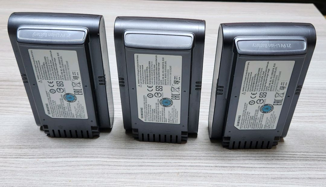 삼성전자 제트 무선청소기 정품 방전배터리 VCA-SBT90 3개 일괄 이미지