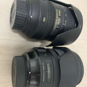 [S급] 렌즈 2종 개별가능 / 시그마 A 24-70mm /니콘 AF-S 28-300mm 이미지