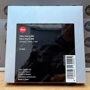 라이카 Leica UVa 2 필터 E82 이미지