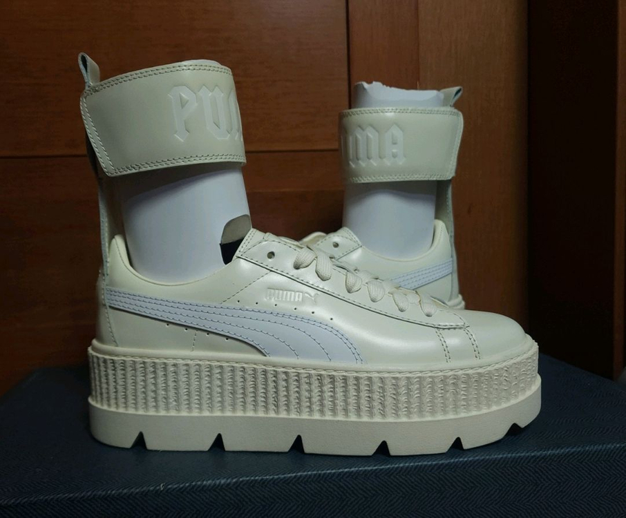 푸마 한정판마 한정판 255 260 소가죽 키높이 운동화 이미지