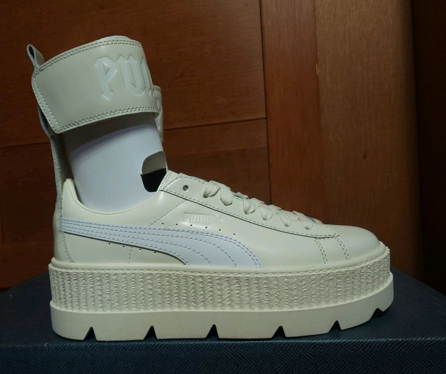 푸마 한정판마 한정판 255 260 소가죽 키높이 운동화 이미지