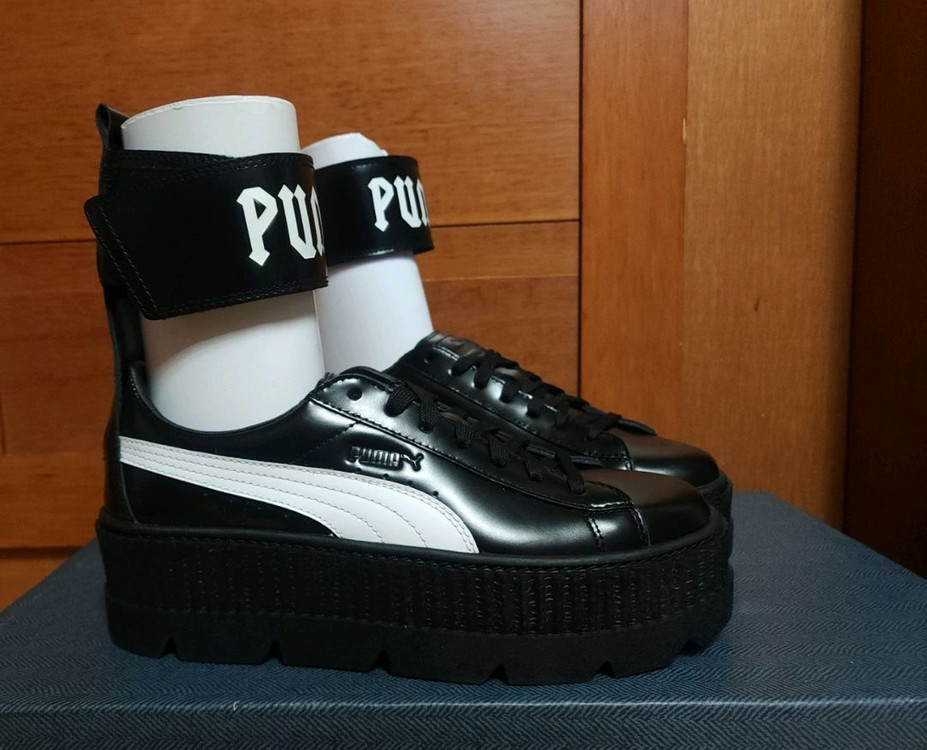 푸마 한정판마 한정판 265 260 소가죽 키높이 운동화 새상품 이미지