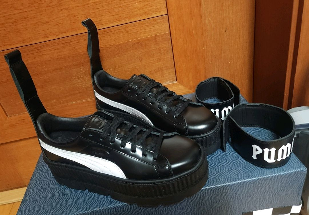 푸마 한정판마 한정판 265 260 소가죽 키높이 운동화 새상품 이미지