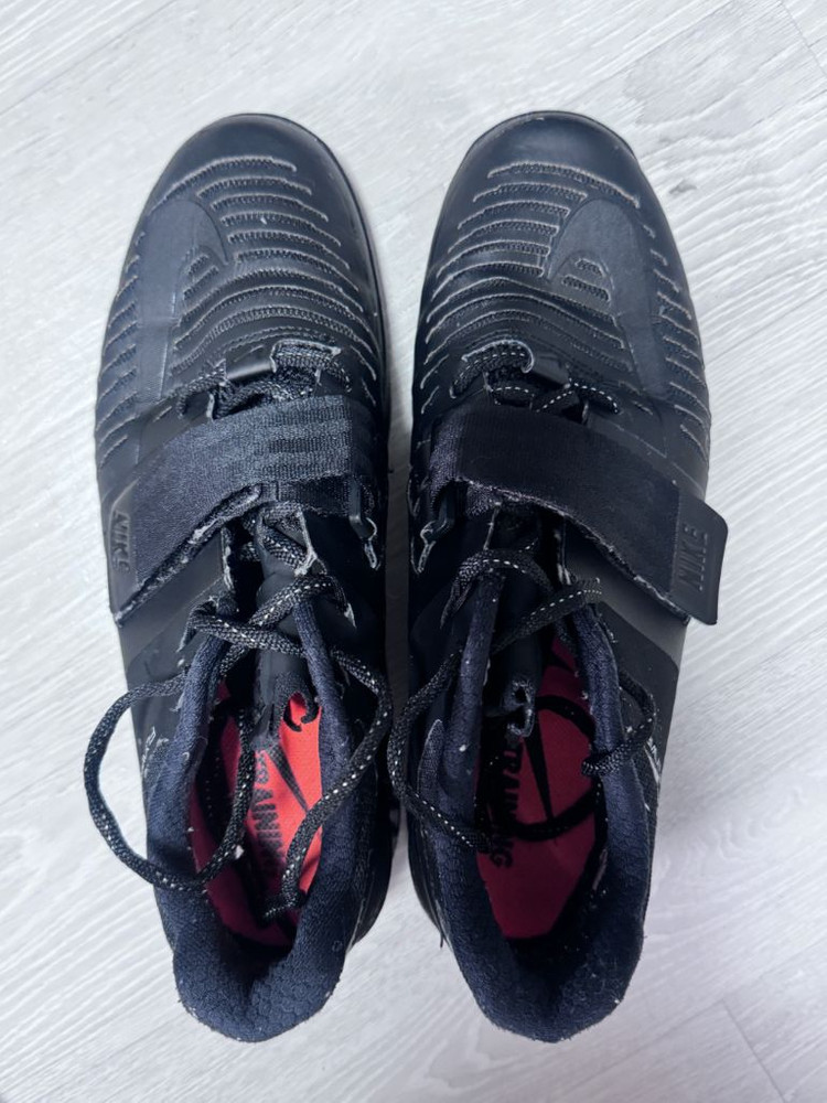 나이키 플라이와이어 블랙 Flywire 역도화 올블랙 250 이미지