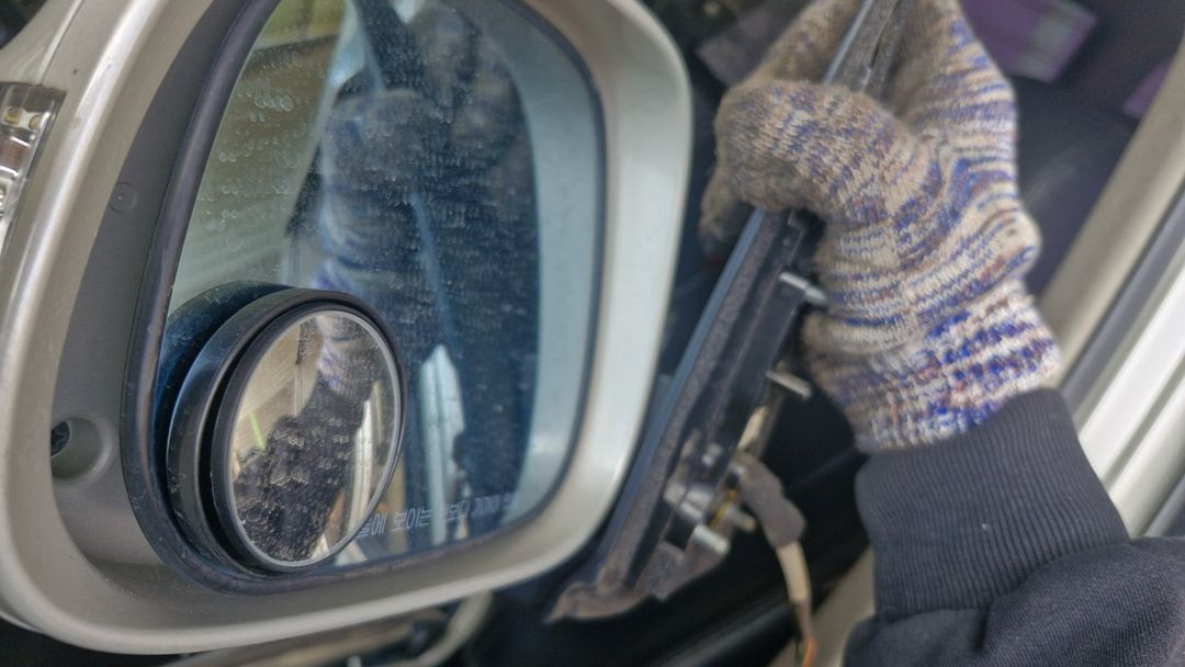 렉스턴w 사이드미러 좌우 한쌍팝니다(10p,개당가격) 이미지