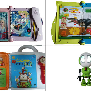 어린이 장난감 퓨처북 겨울왕국1&2, 다이노, 코코몽, 음성 메탈 로봇, 핑크퐁 동요 패드, 마이크 인기동요 50 이미지