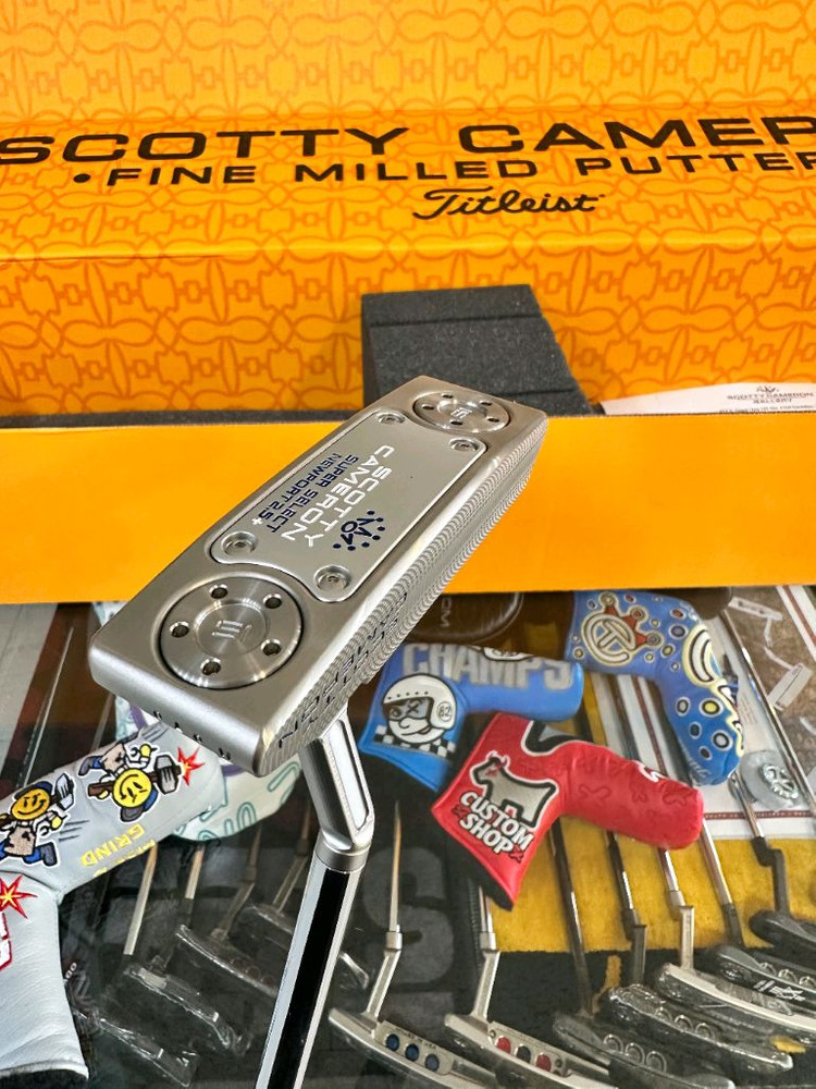 가격내림 급매스카티 카메론 모토 한정판 퍼터 헤드커버 포함 이미지
