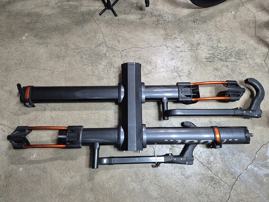 쿠엣 NV 2.0 2대 연장킷 후미형 자전거캐리어 추가킷 이미지