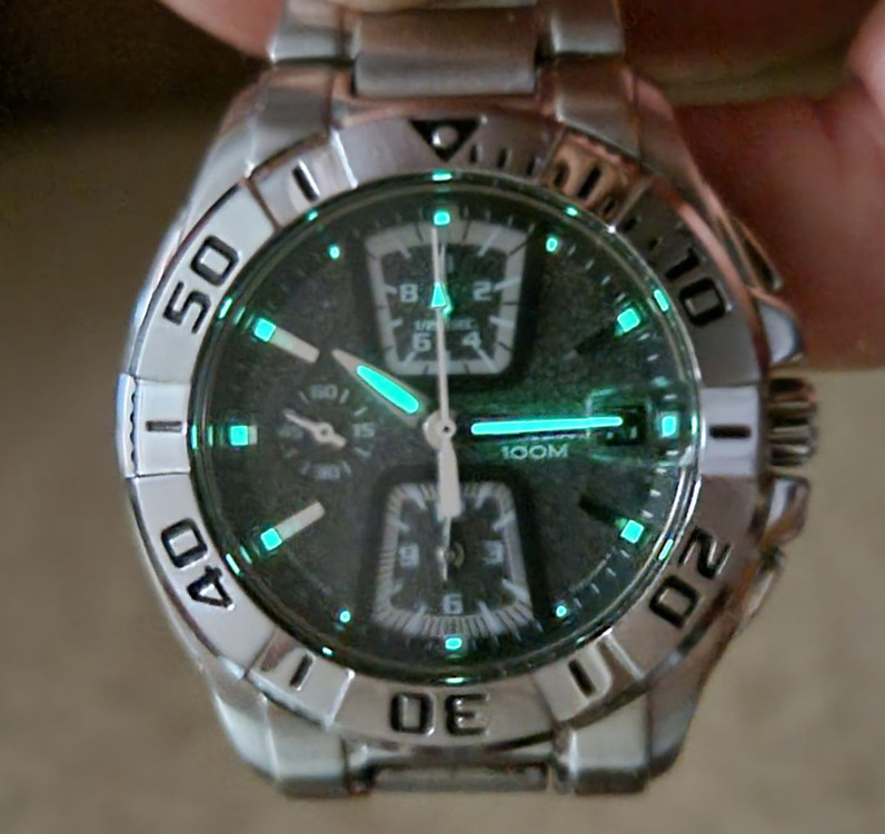 세이코 (SEIKO) 크로노 그래프 7T92-0LHO풀박스 이미지