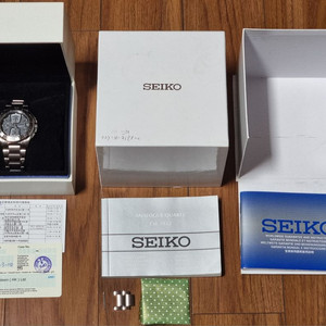 세이코 (SEIKO) 크로노 그래프 7T92-0LHO풀박스 이미지