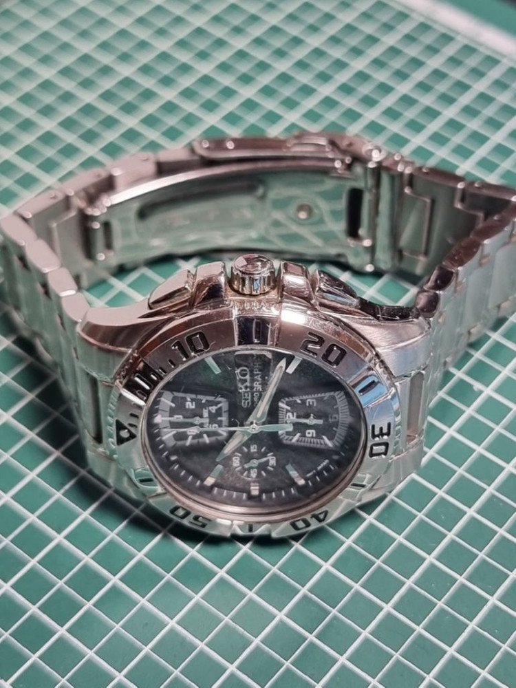 세이코 (SEIKO) 크로노 그래프 7T92-0LHO풀박스 이미지
