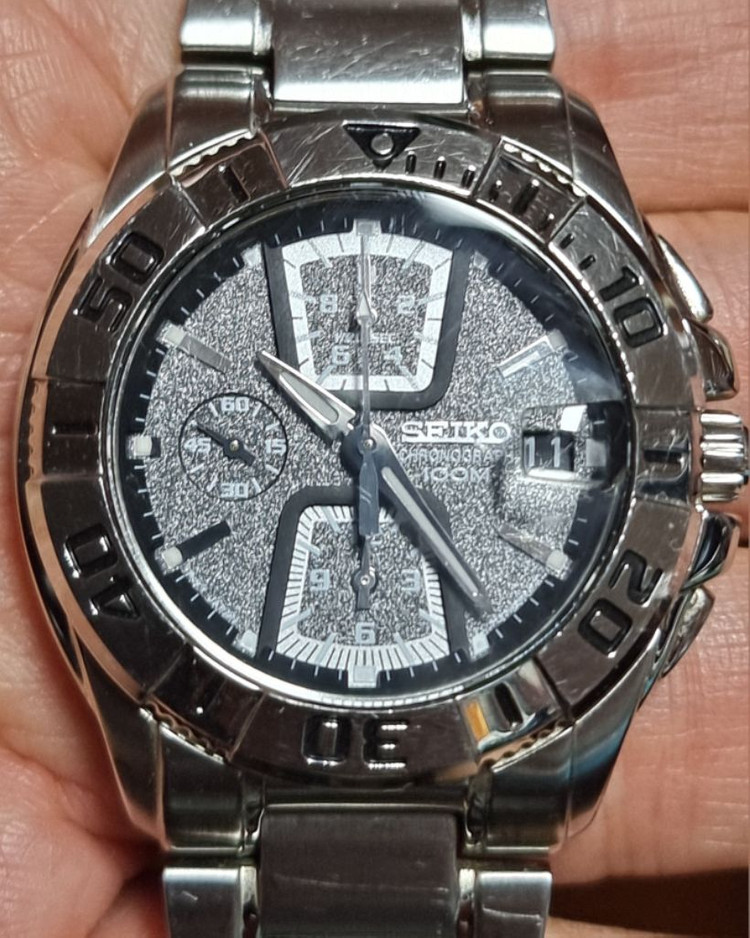 세이코 (SEIKO) 크로노 그래프 7T92-0LHO풀박스 이미지