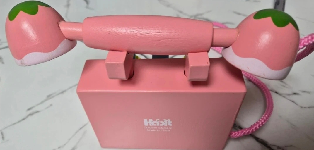 딸기원목장난감 일괄 이미지