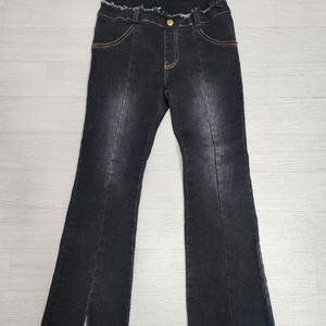 여아 블랙 부츠컷 청바지 15호 이미지