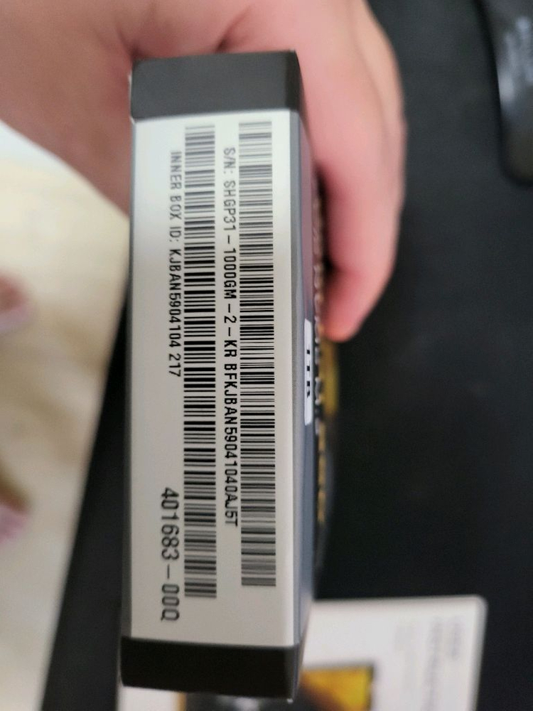 SK 하이닉스 P31 SSD 1TB 판매합니다 이미지