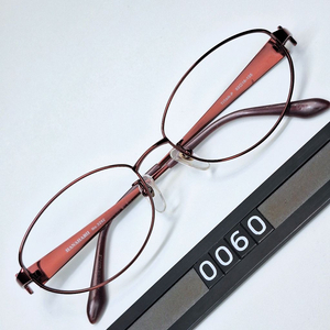 일본 사바에 하우스 HANAHARU No.3292 꽃무늬 티타늄 안경테/여성안경 수입 패션 아이웨어 빈티지 y2k 이미지