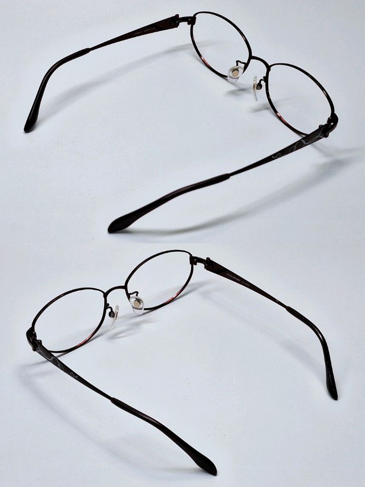 일본 사바에 하우스 HANAHARU No.3292 꽃무늬 티타늄 안경테/여성안경 수입 패션 아이웨어 빈티지 y2k 이미지