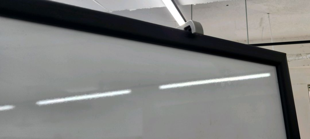 이동식 스탠드 블랙우드 자석 화이트보드 (150x90) 팝니다 이미지