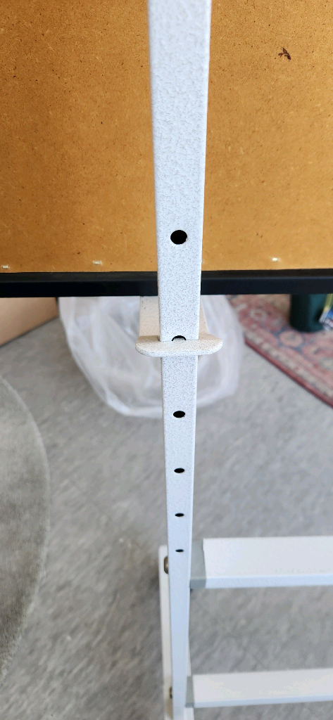 이동식 스탠드 블랙우드 자석 화이트보드 (150x90) 팝니다 이미지