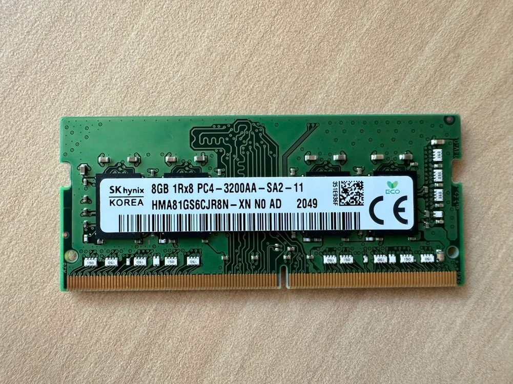 SK하이닉스 DDR4 3200 8GB (노트북 램) 메모리 1개 이미지