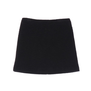 (새상품)띠어리 블랙 니트 숏 스커트 치마 M 이미지