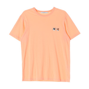 메종키츠네 22FW 더블 폭스 헤드 패치 클래식 티셔츠 M 이미지