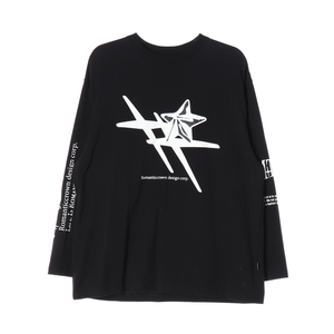 로맨틱크라운 25SS 블랙 뉴 로맨틱 긴팔 티셔츠 L 이미지