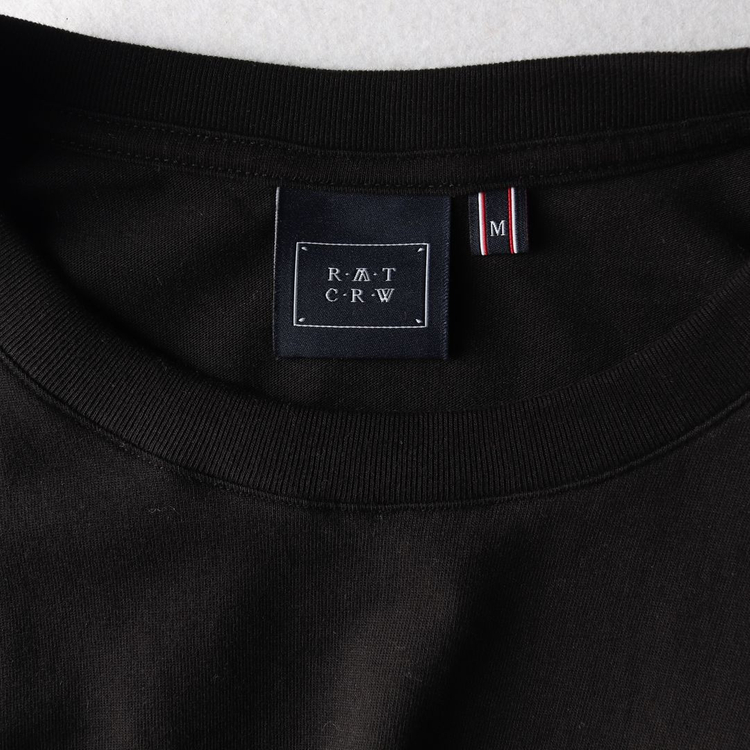 로맨틱크라운 24SS 블랙 샤이닝 볼드 로고 반팔 티셔츠 M 이미지