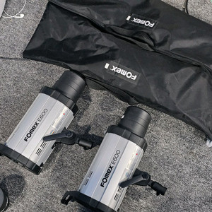 포맥스 E600조명 2개세트+소프트박스 급처 이미지