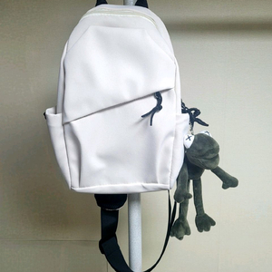 (새상품)크로스백 슬링백 힙색+개구리 인형 키링 이미지