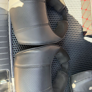 차량용 목쿠션 4개 블랙 이미지