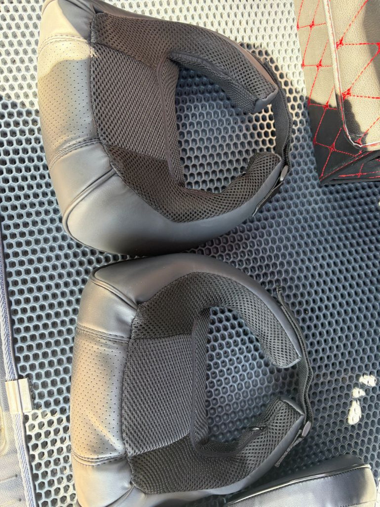 차량용 목쿠션 4개 블랙 이미지