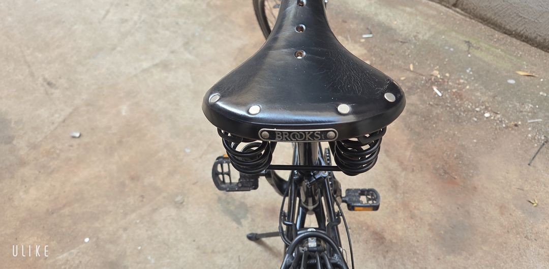 미니벨로 턴 링크 P24H+가민+브룩스 안장(트라이폴드, 전기자전거 대차) 이미지