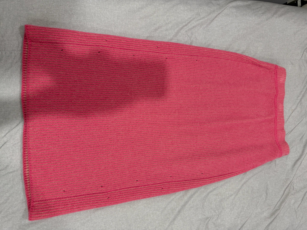 타임 니트 스커트 상의 세트 이미지