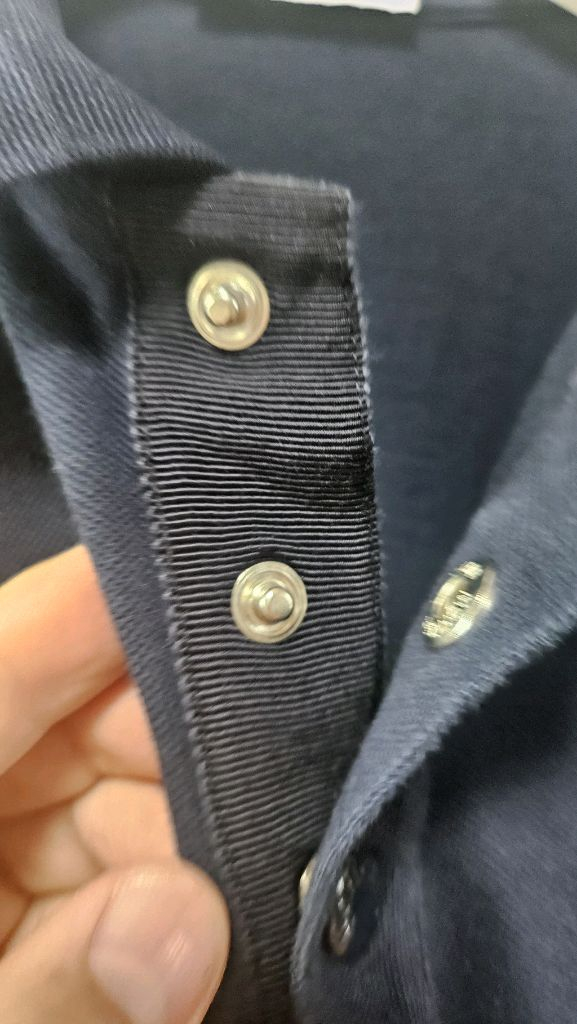 몽클레어 키즈 네이비 폴로 티셔츠 12a 이미지