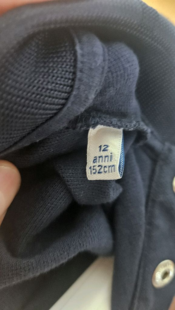 몽클레어 키즈 네이비 폴로 티셔츠 12a 이미지