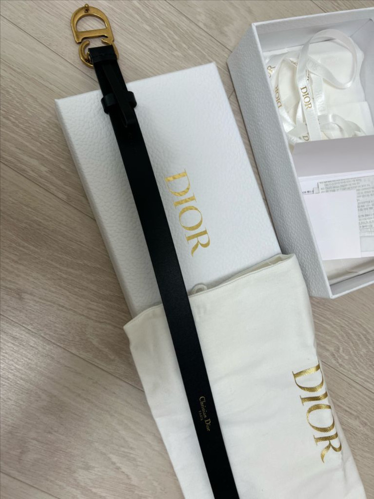 디올 새들 벨트 70 이미지
