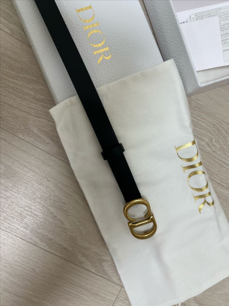 디올 새들 벨트 70 이미지