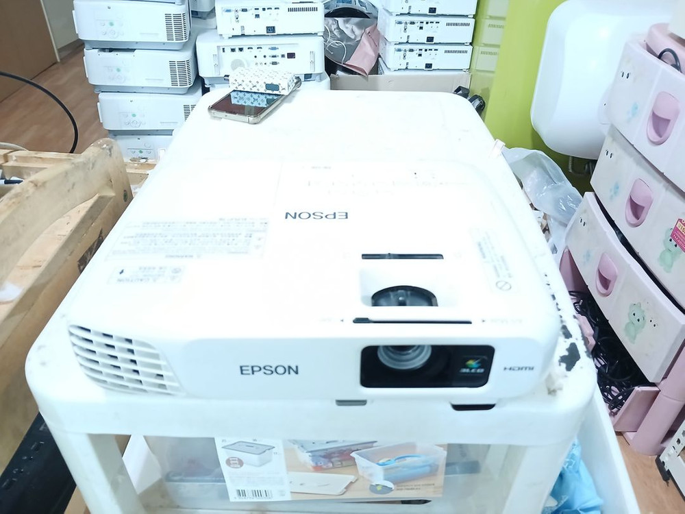 반값 이번주만 23년구매앱손eb-x41 x51소형 빔프로젝터 중고 34000안시 이미지