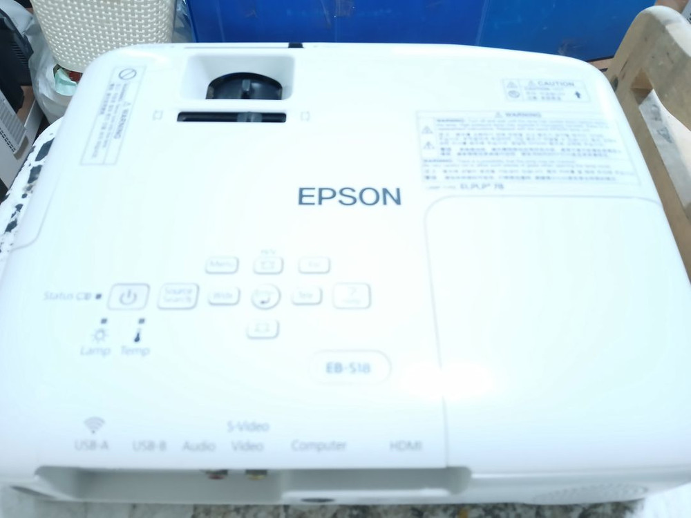 반값 이번주만 23년구매앱손eb-x41 x51소형 빔프로젝터 중고 34000안시 이미지