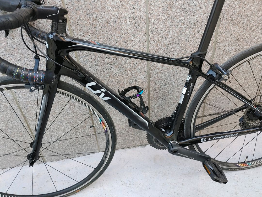 상태S급 18년 자이언트 리브랑마 어드밴스1 풀 울테그라 여성용 카본 로드자전거 xs사이즈 이미지