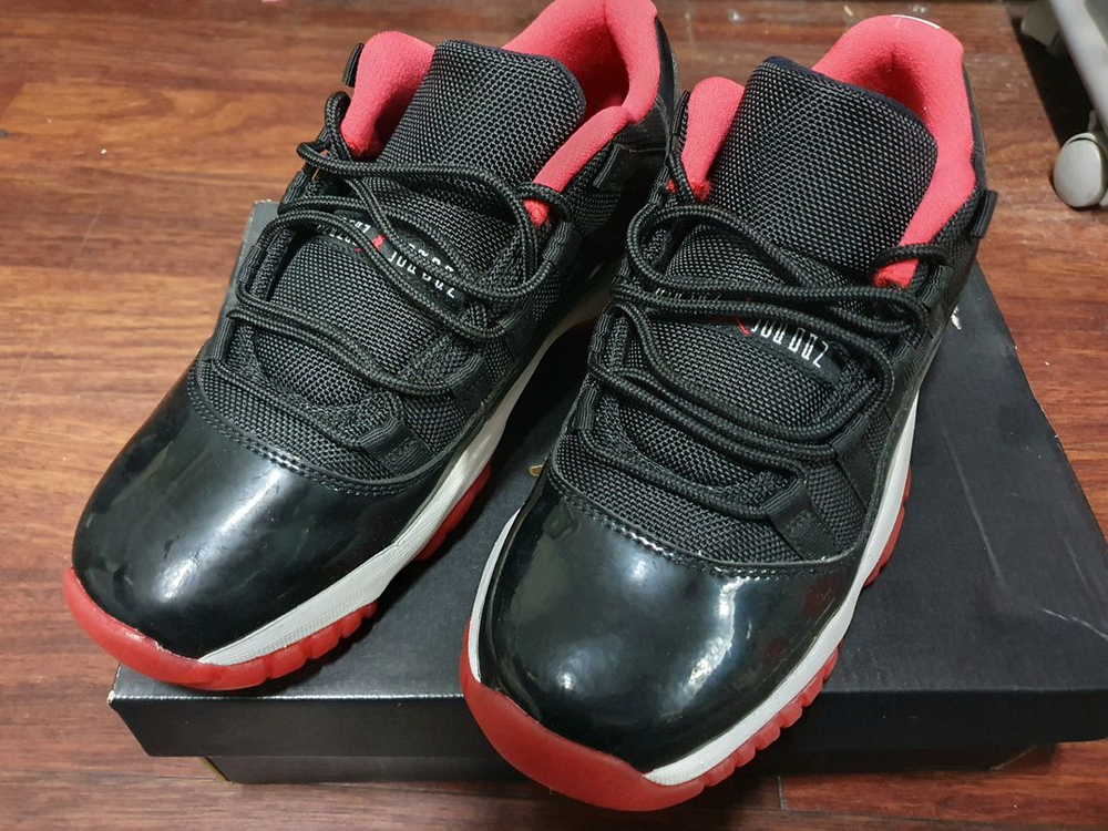 조던11 브레드 로우 미착용급(시착1회)특S컨디션 이미지