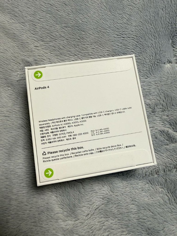 에어팟 4세대 미개봉 (노캔x) 이미지