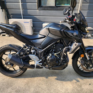 사용검사완료 22년식 야마하 MT03 블랙 판매 이미지