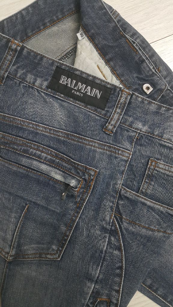 BALMAIN 발망(사방스판) 바이커진 30인치(No.144)이태리판! 이미지