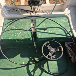 낚시보트 선외기 핸들세트 이미지