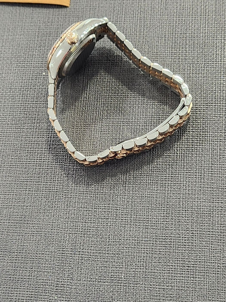 롤렉스 여성용 콤비 데이저스트 초코판 로만 팝니다 28mm 279171 이미지