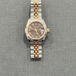 롤렉스 여성용 콤비 데이저스트 초코판 로만 팝니다 28mm 279171 이미지