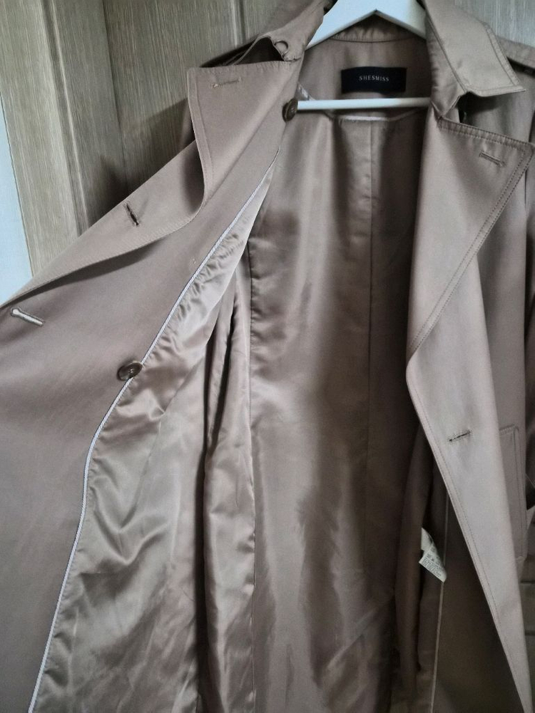 쉬즈미스 트렌치 코트 66사이즈(55,66가능) 이미지