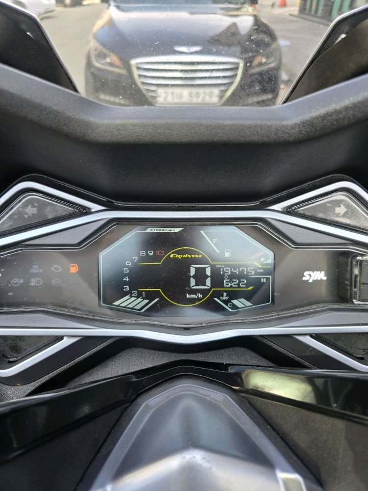 24년 크루심알파 125 ABS 1만9천KM 무료배송엔맥스울산부산양산김해창원구미거제대구 이미지